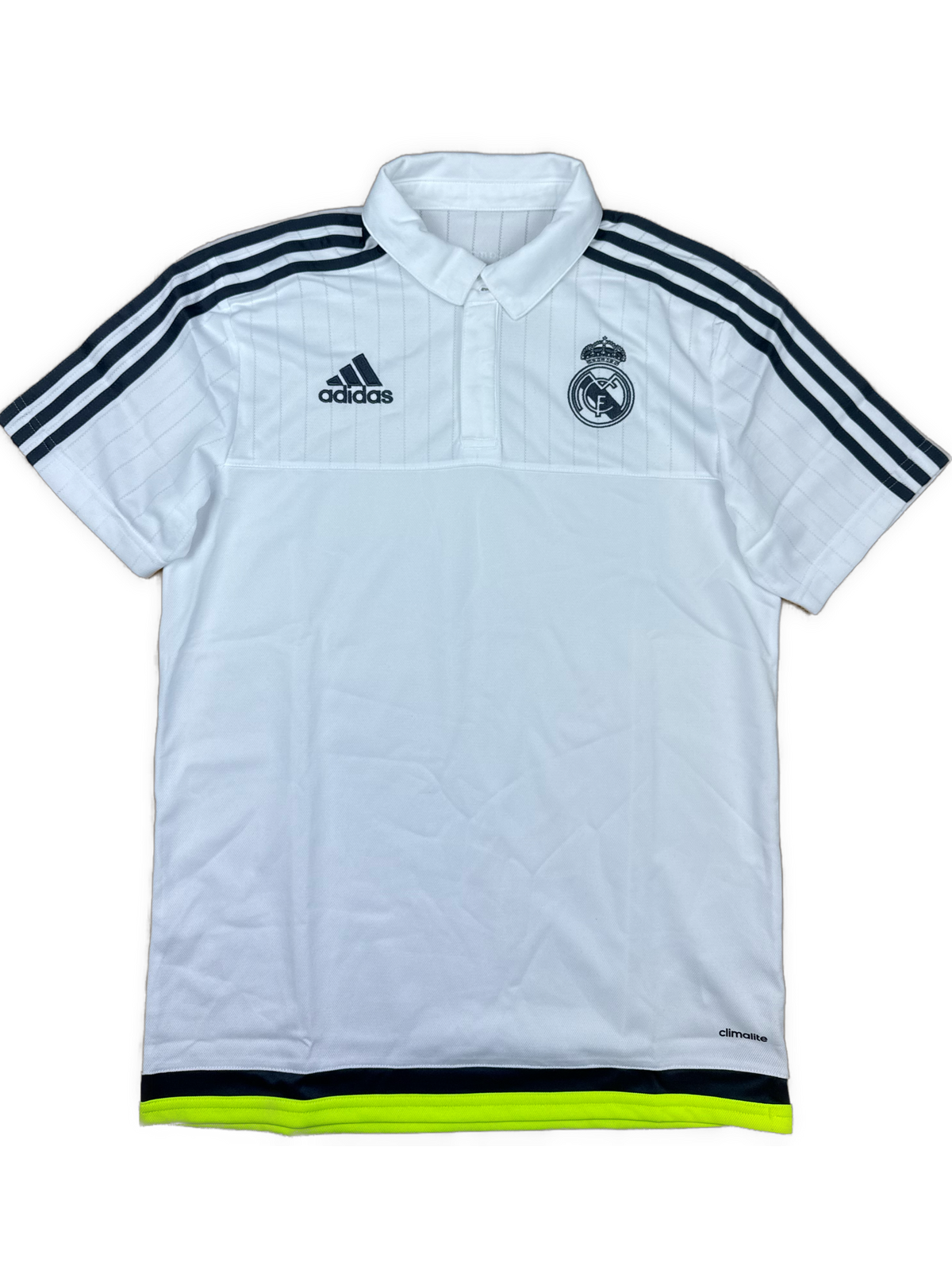 vintage Adidas Real Madrid polo {S}