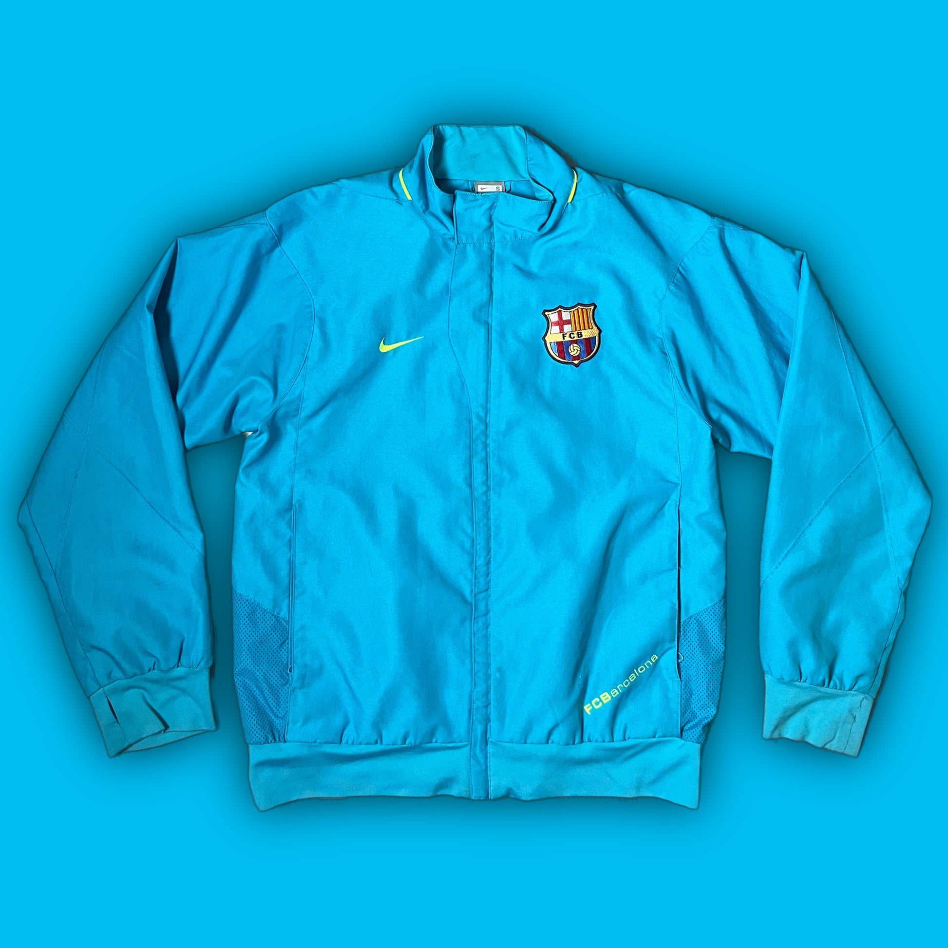 vintage Nike Fc Barcelona windbreaker {S}