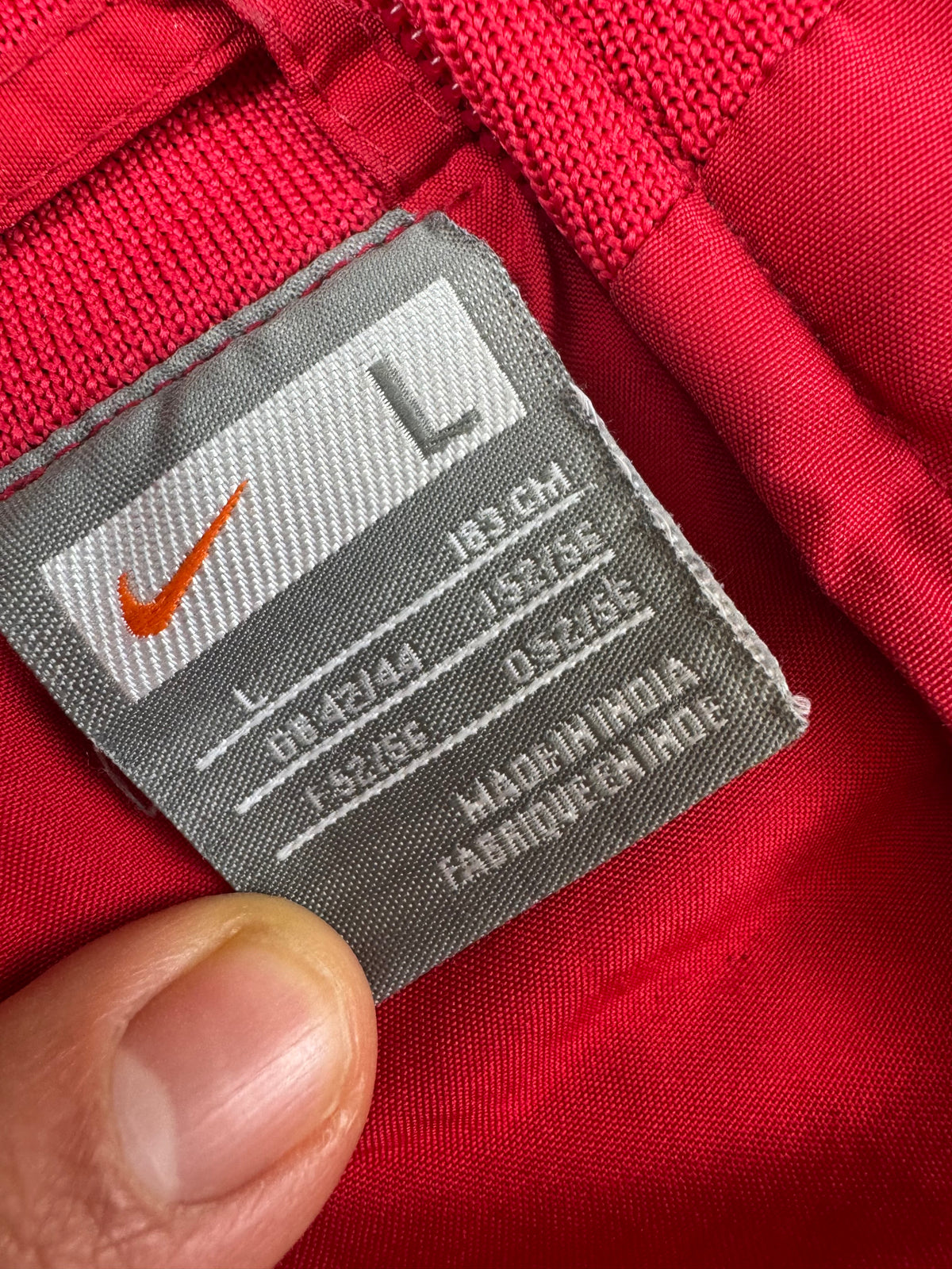 vintage Nike Fc Arsenal windbreaker {L}