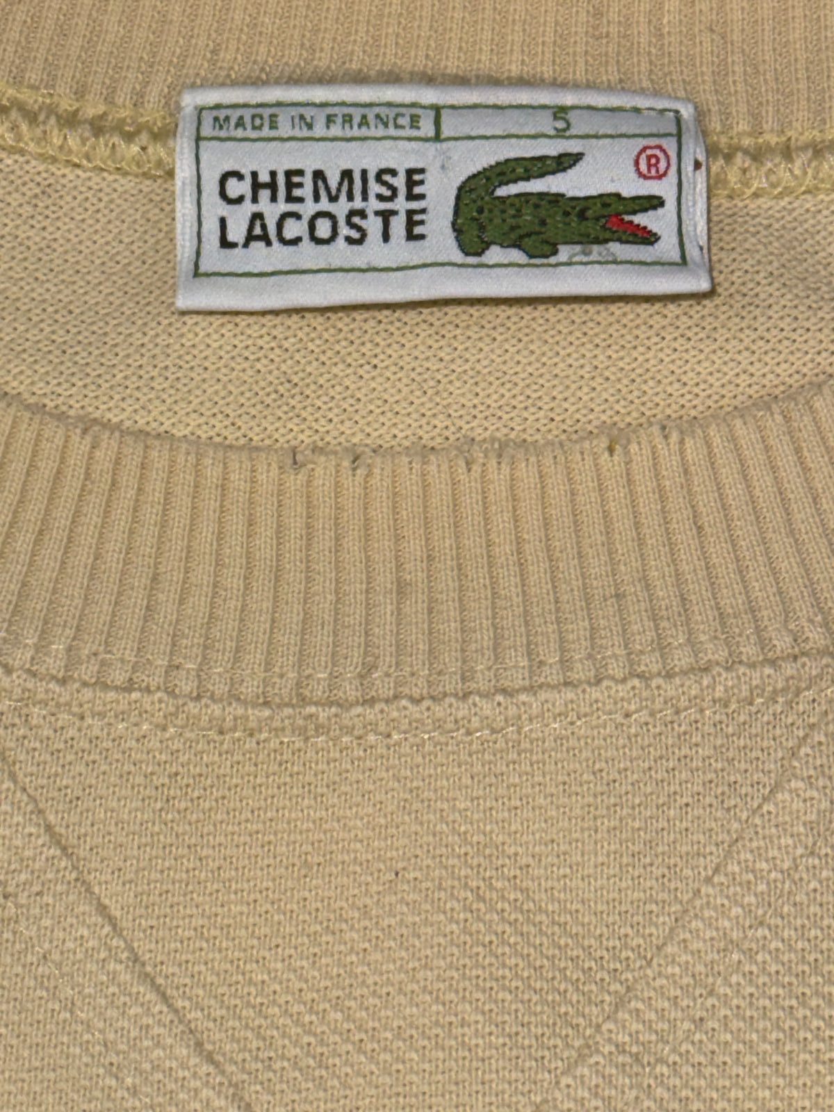 vintage Lacoste sweater {L}