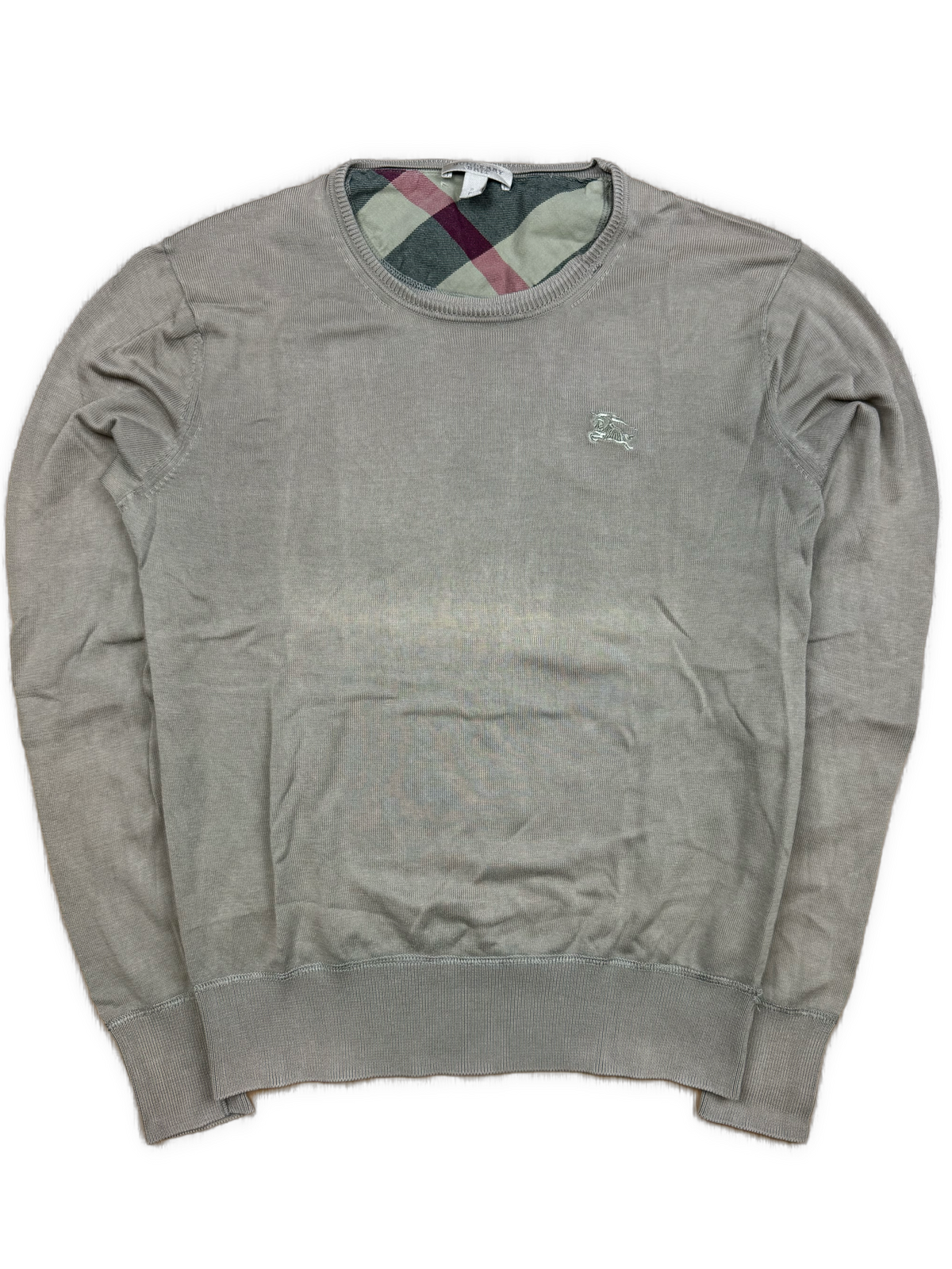 vintage Burberry knittedsweater {S}
