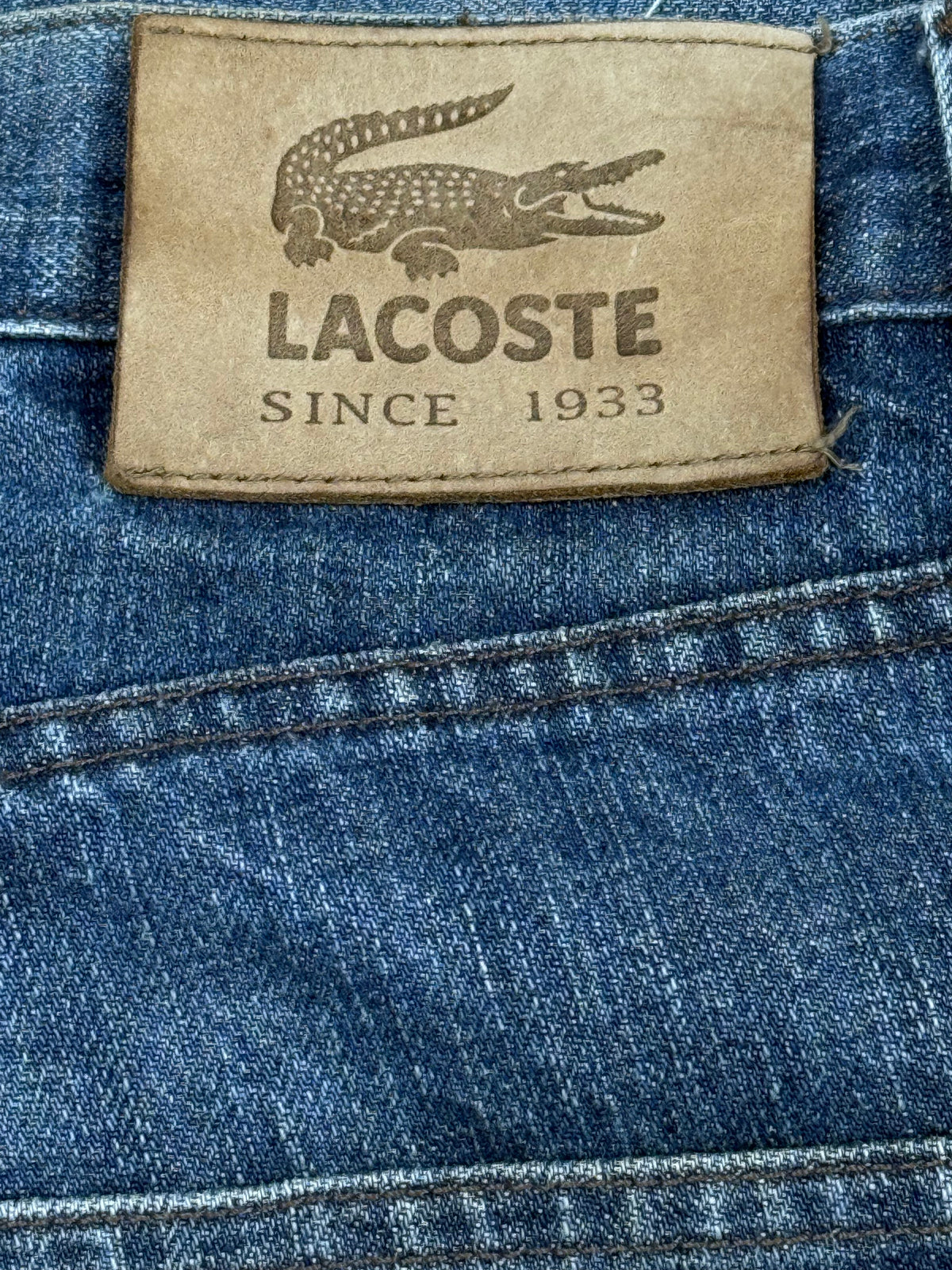 vintage Lacoste jeans