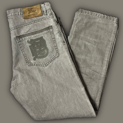 vintage Burberry jeans {M}