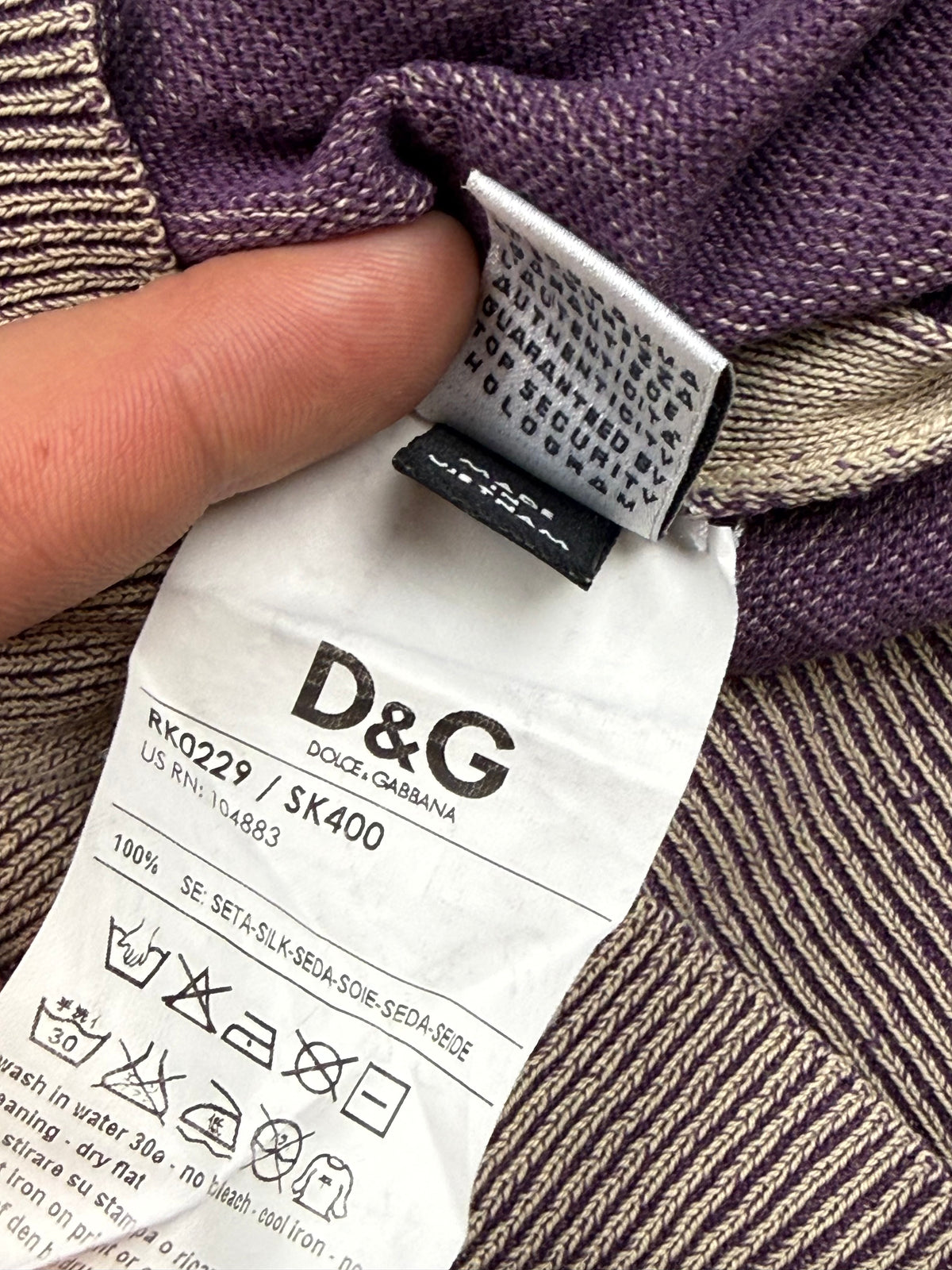 vintage Dolce & Gabbana longsleeve {S}