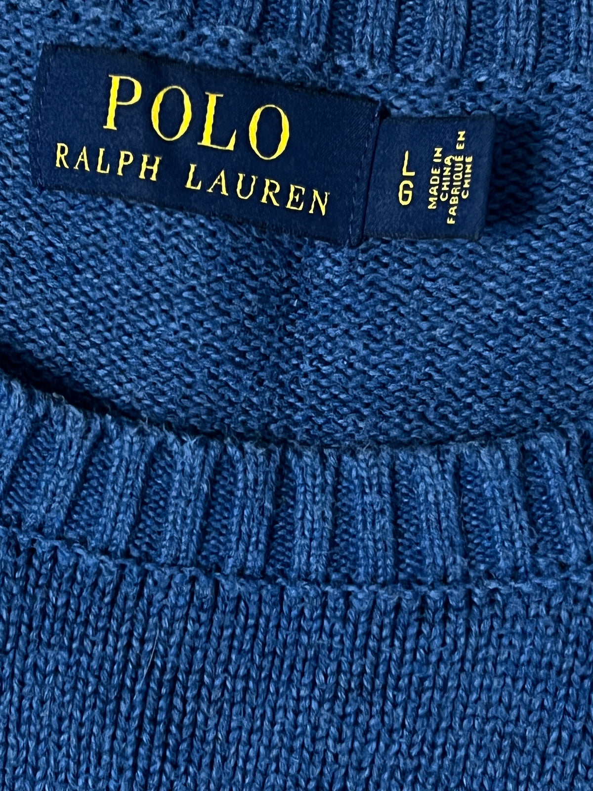 vintage Polo Ralph Lauren knittedsweater {L}