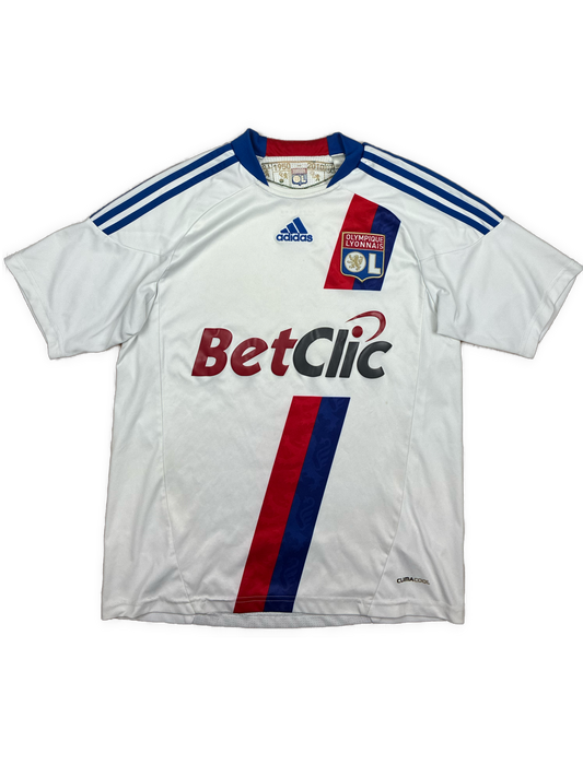 vintage Adidas Olympique Lyon home jersey {XS}