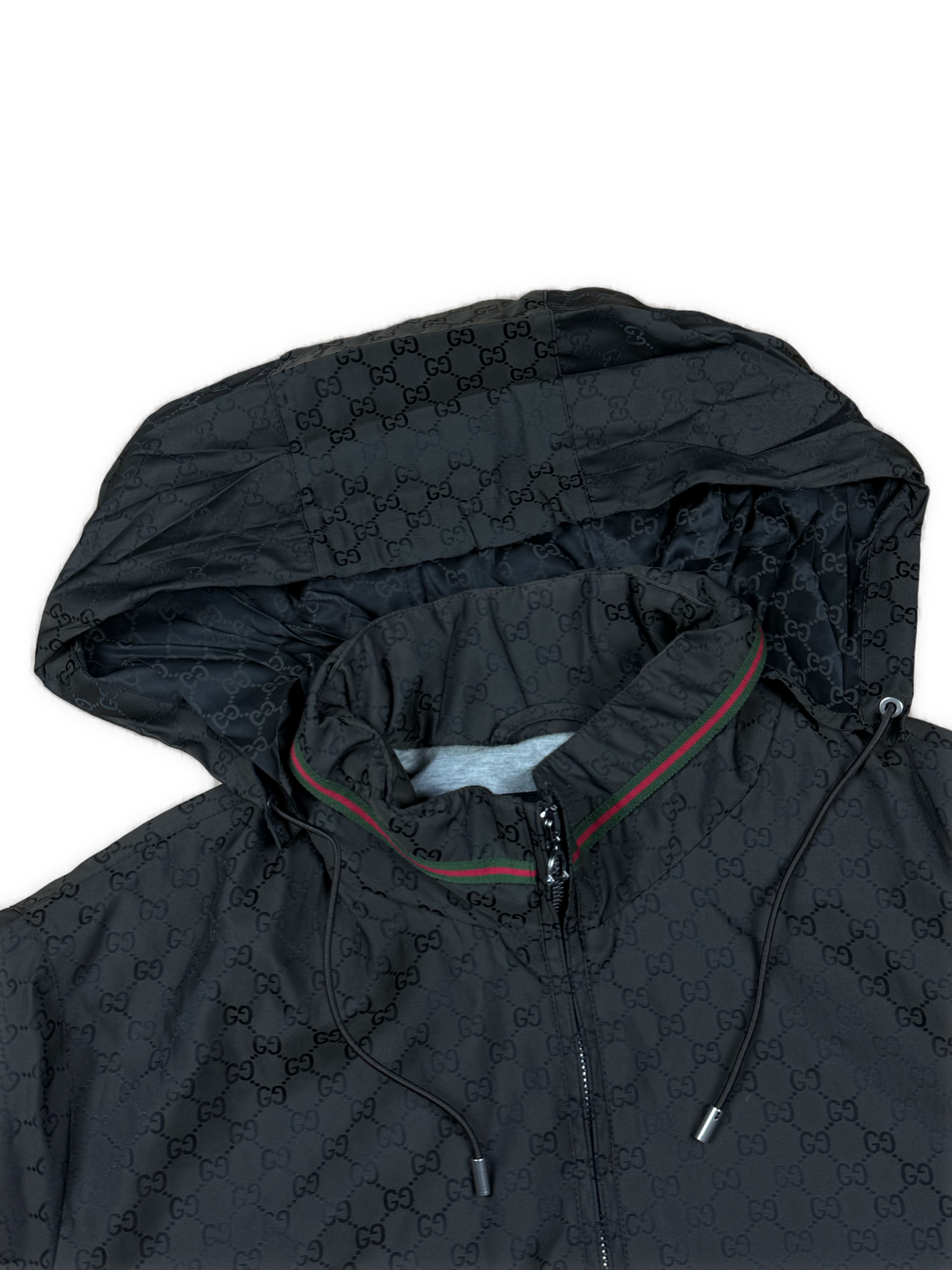 vintage Gucci monogram windbreaker {L}