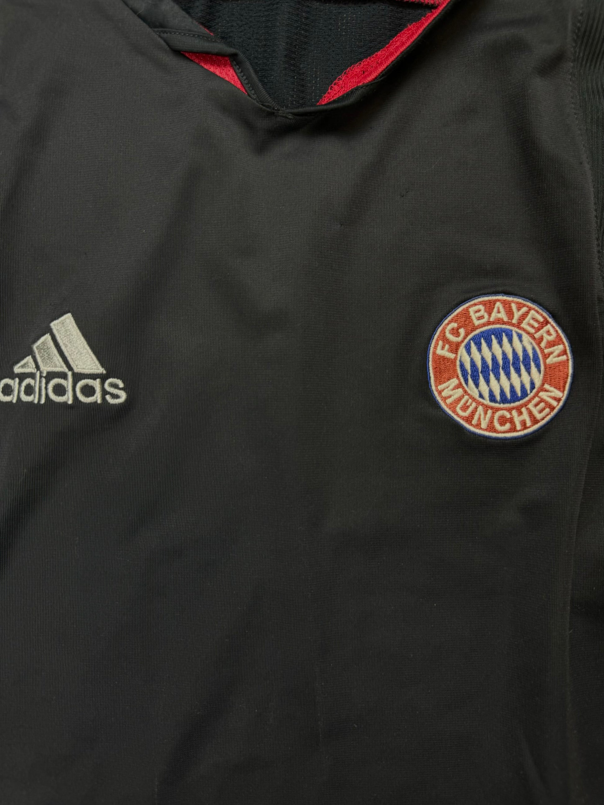 vintage Adidas Fc Bayern Munich trainingjersey {M}