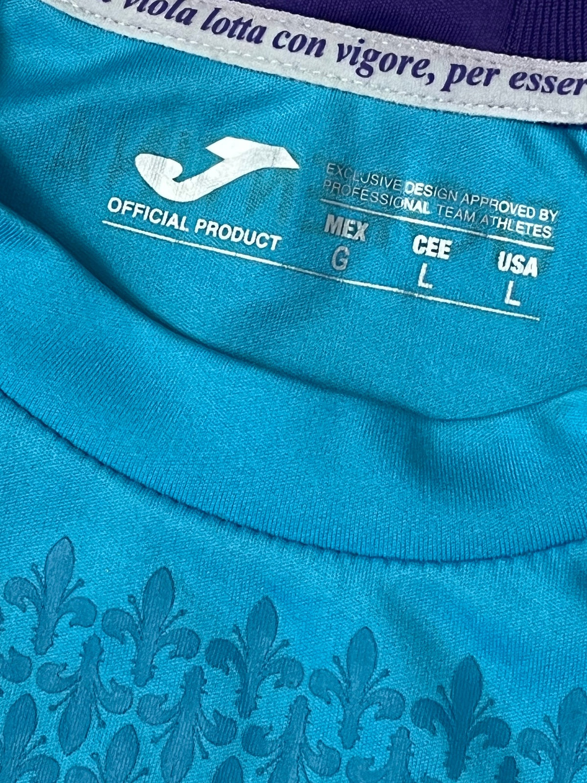 vintage Joma Ac Florenz NETO1 2013-2014 3rd jersey {L}