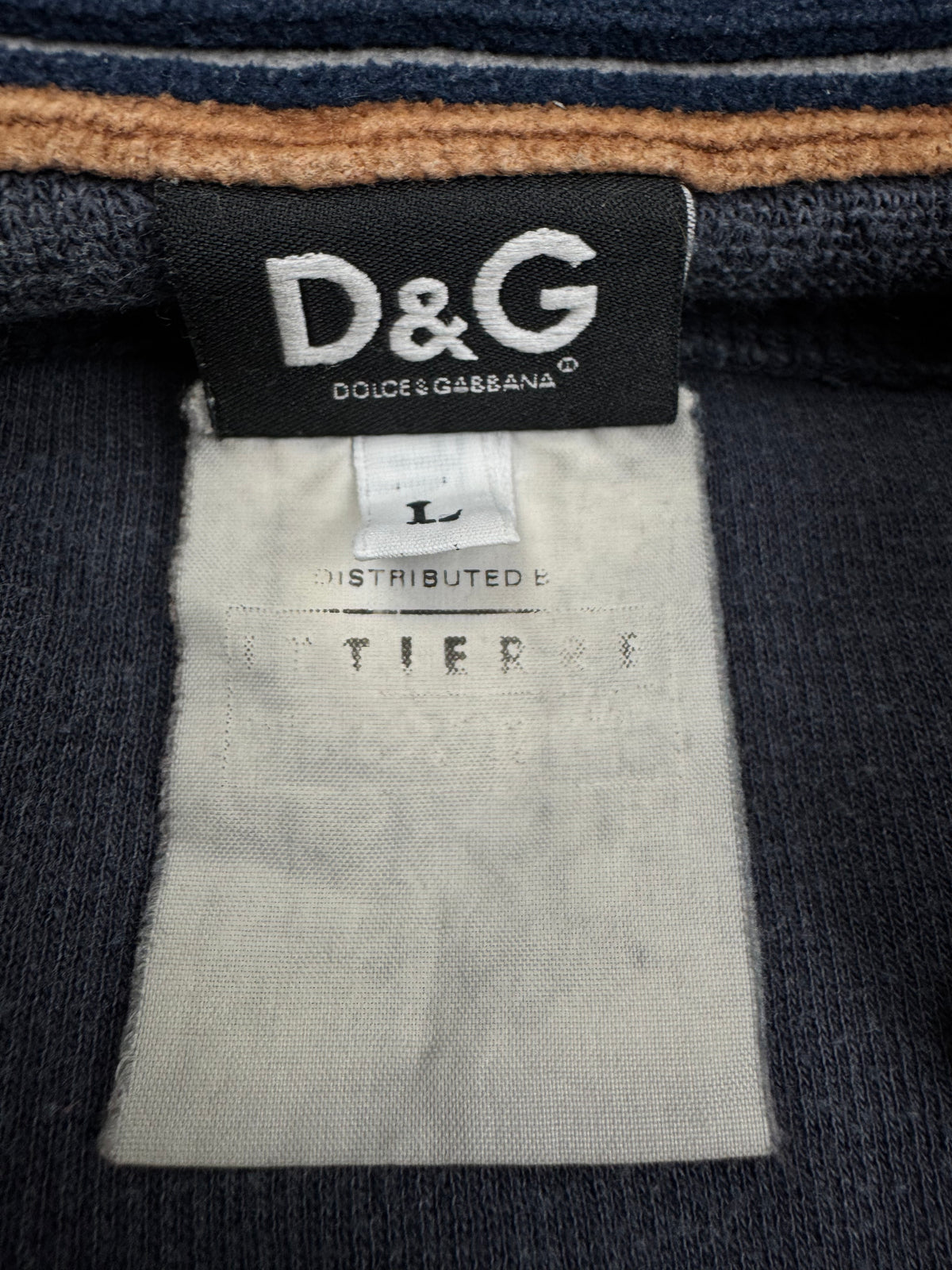 vintage Dolce & Gabbana quarterzip {M}