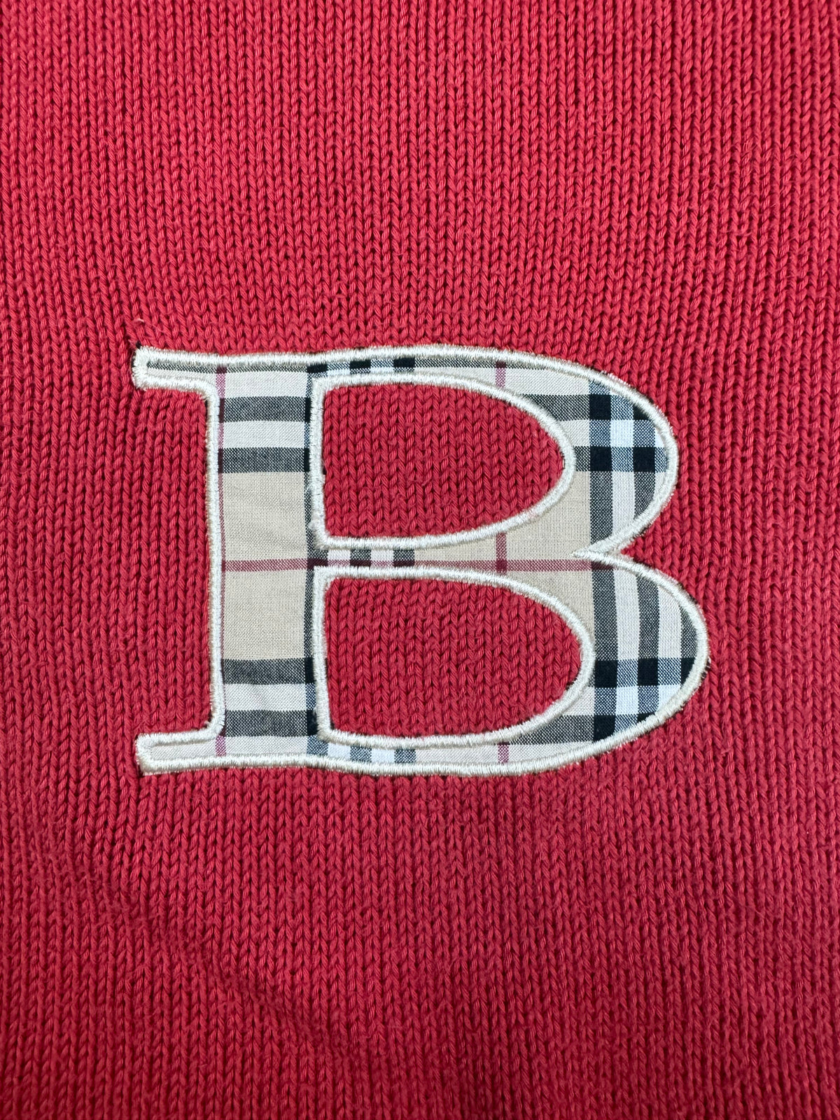 vintage Burberry knittedsweater {S}