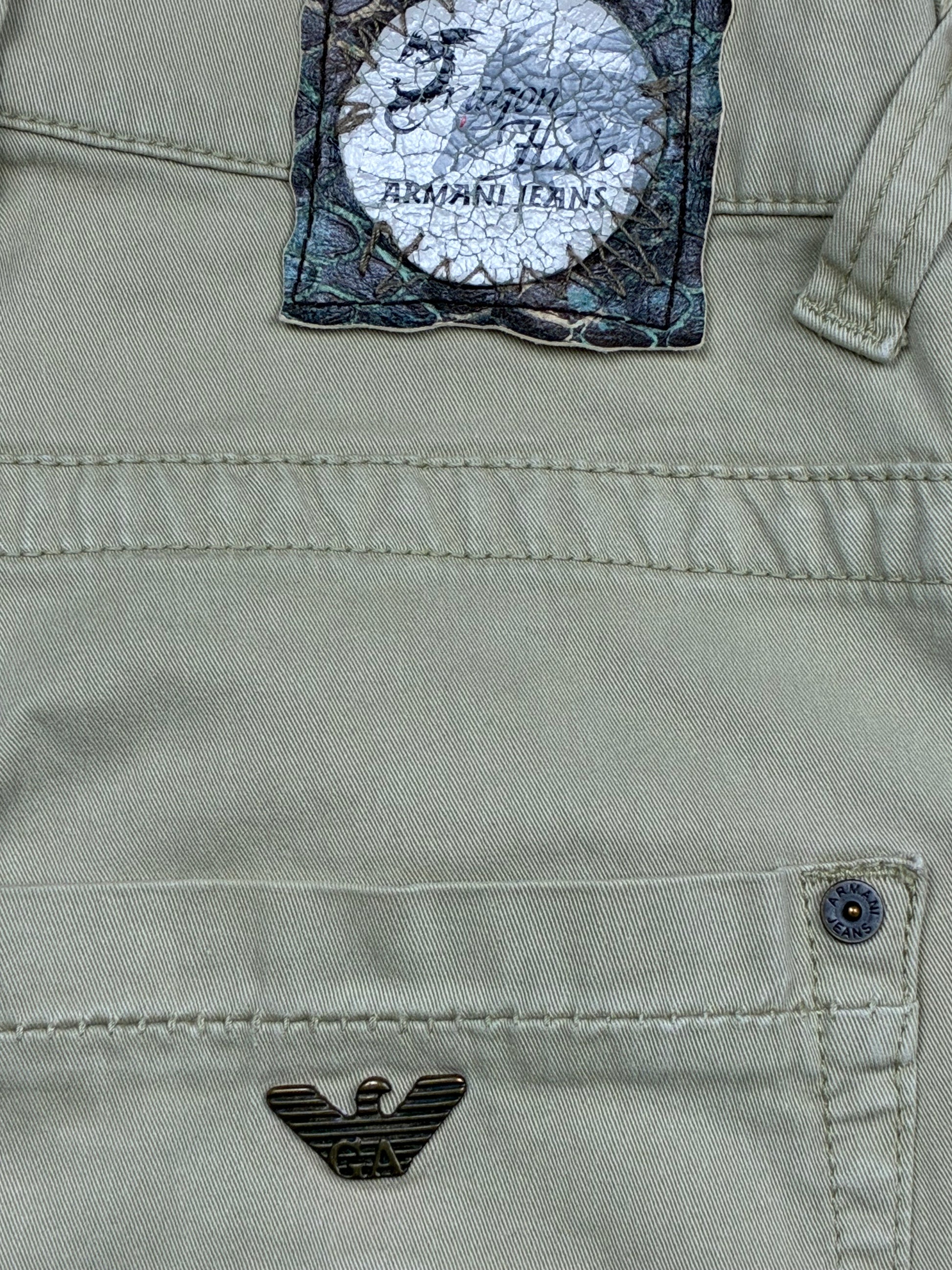 vintage Armani jeans {L}