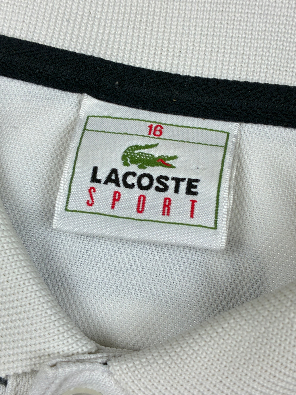 vintage Lacoste polo {S}
