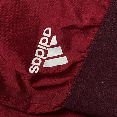 red Adidas Fc Bayern Munich trackpants {M}