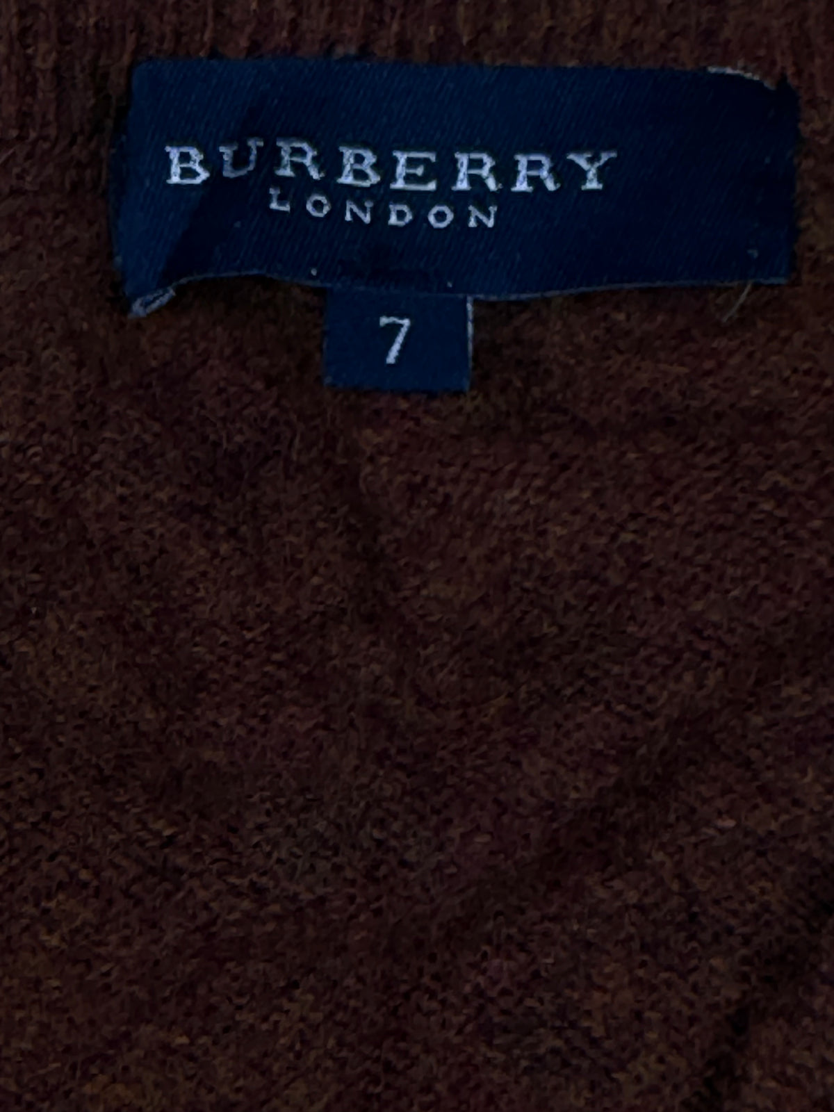 vintage Burberry knittedsweater {XL}