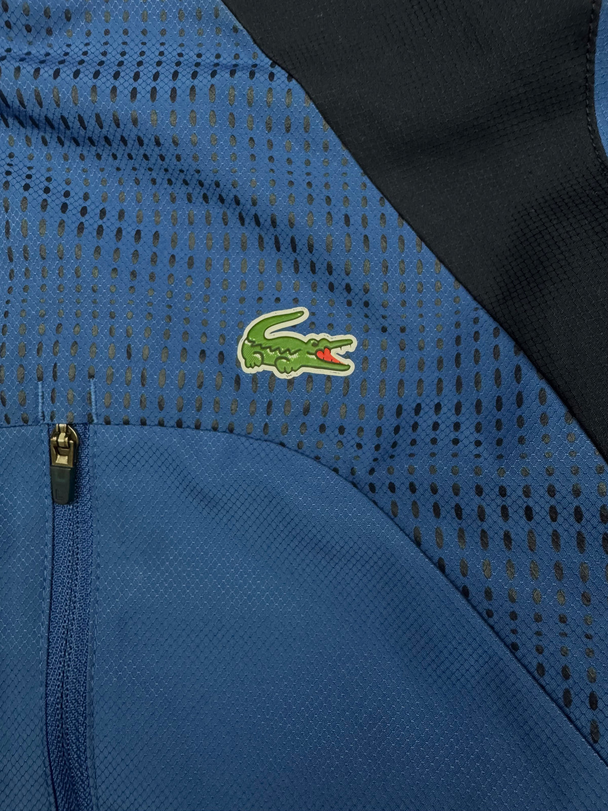 navyblue Lacoste windbreaker {S}
