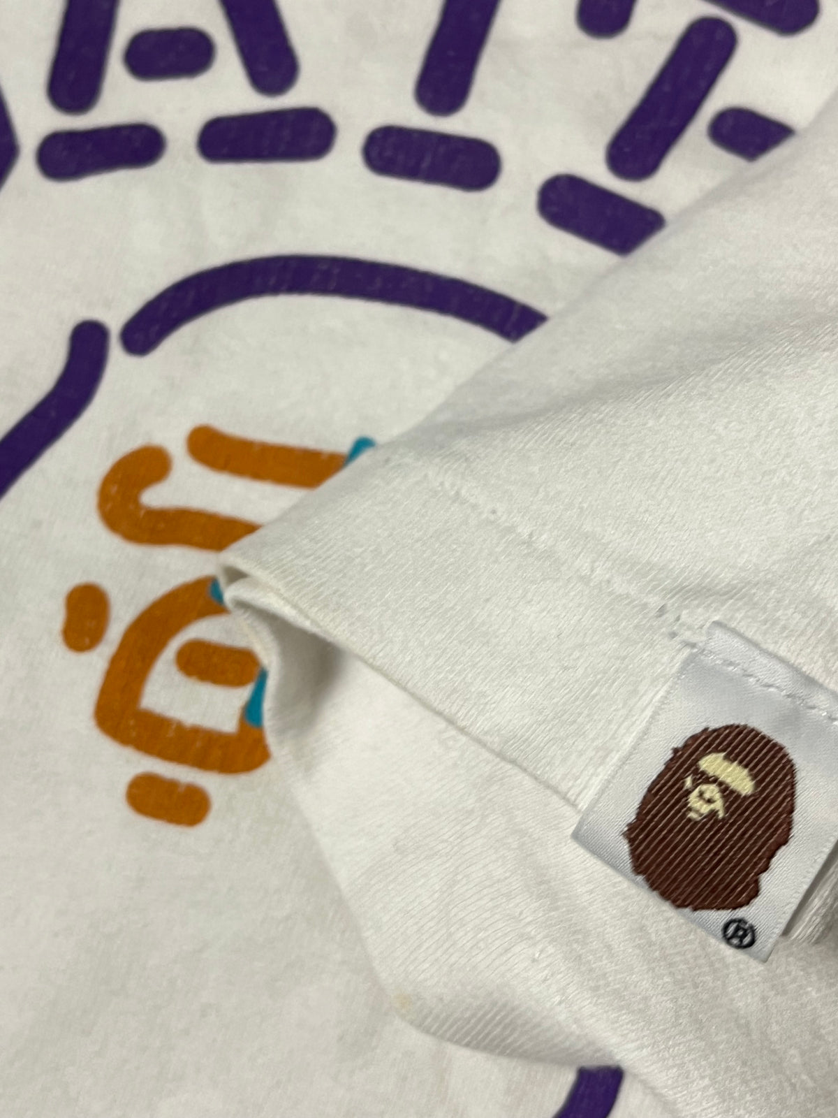 vintage BAPE a bathing ape t-shirt {XL}