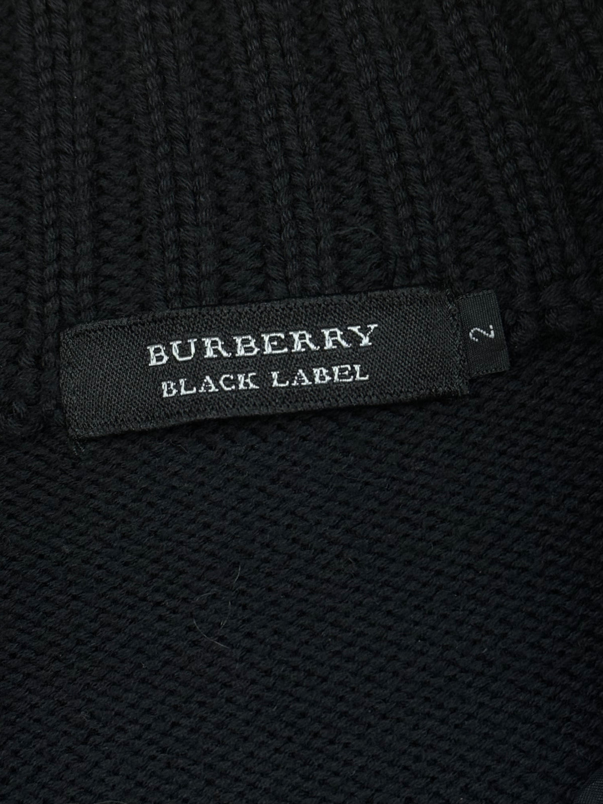 vintage Burberry Black Label sweatjacket {S}