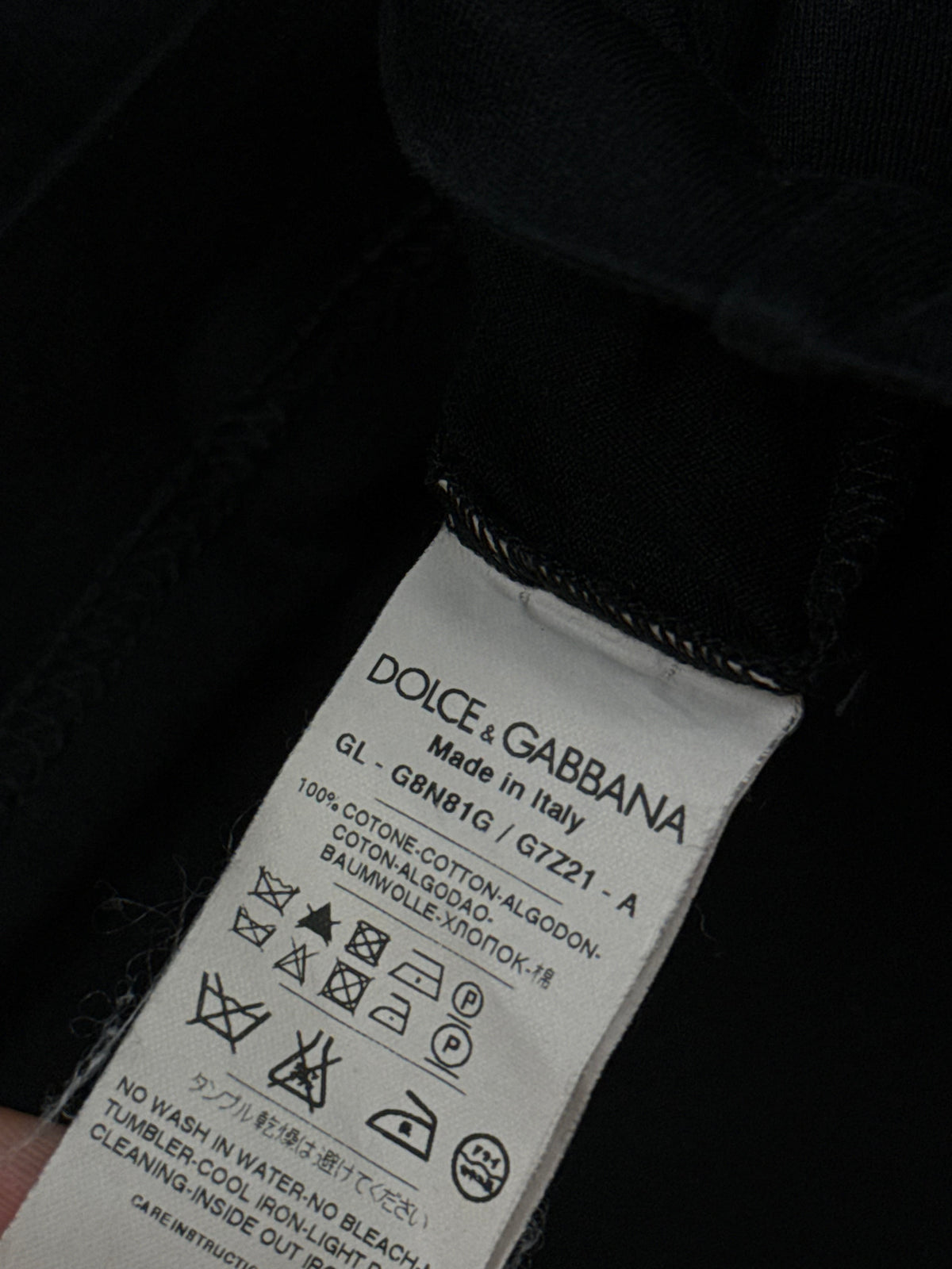 vintage Dolce & Gabbana polo long