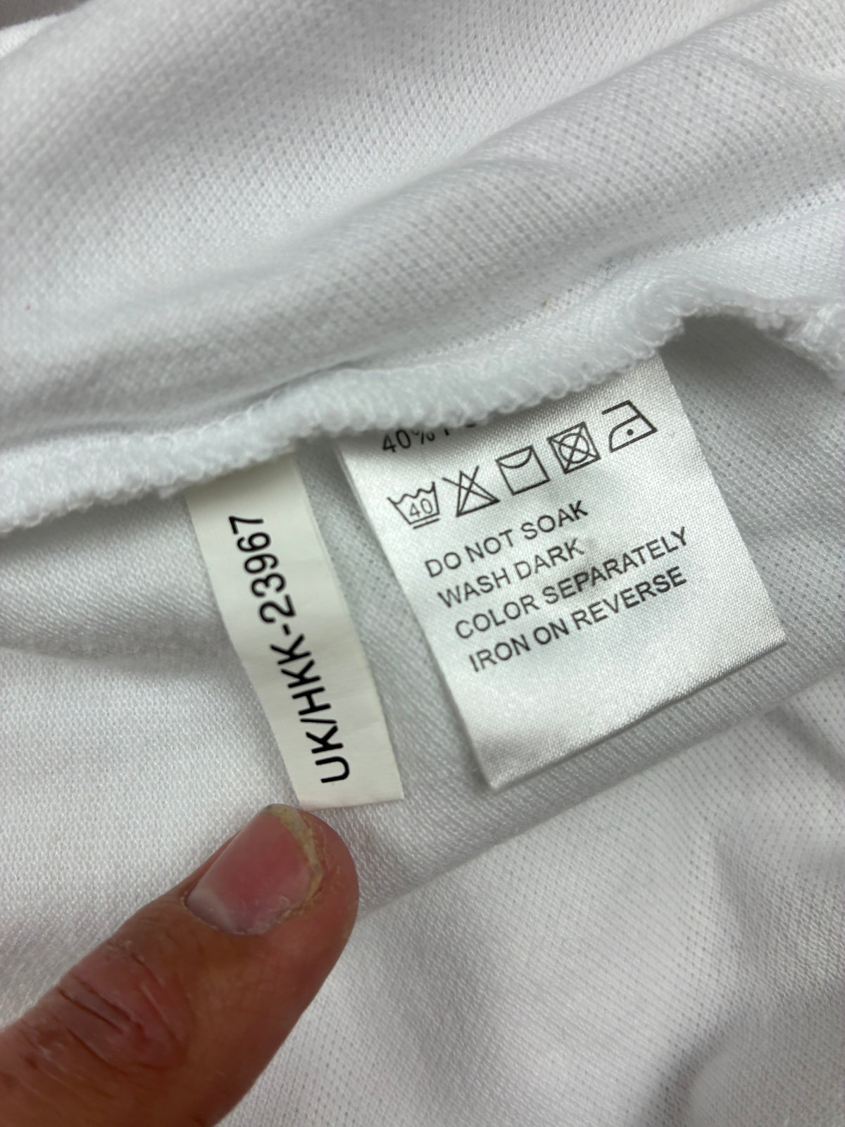 vintage YSL Yves Saint Laurent spellout polo {M}