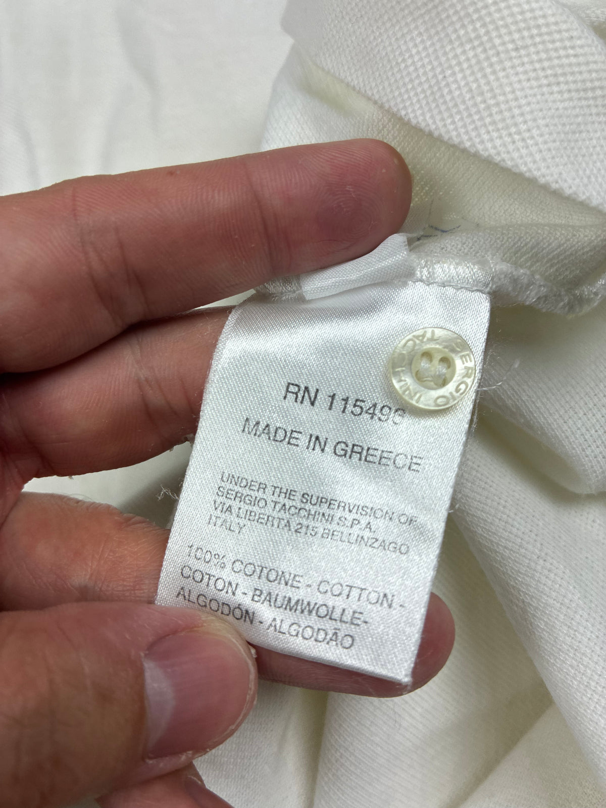 vintage Sergio Tacchini polo {XL}