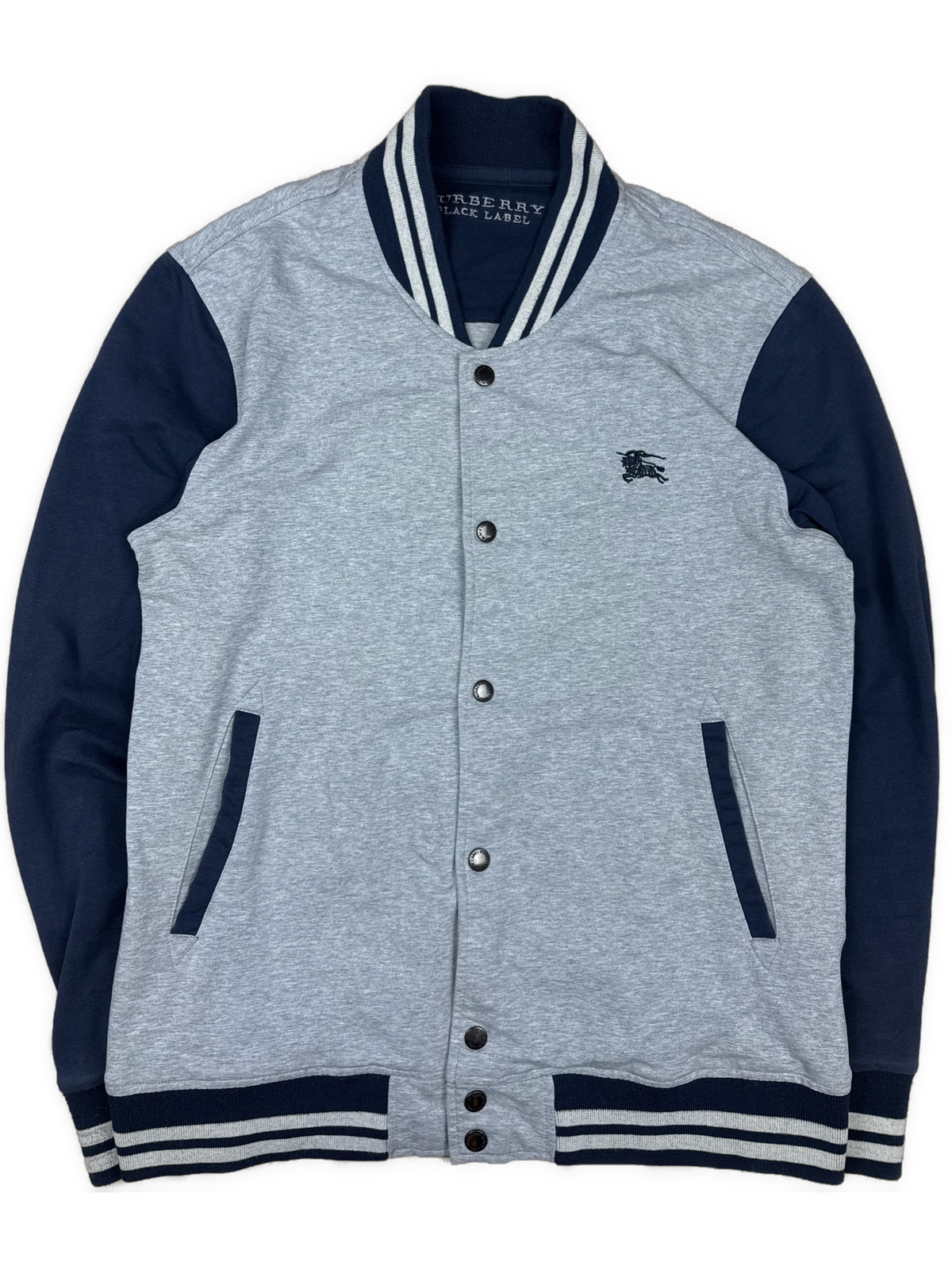 vintage Burberry Black Label collegejacket {L}