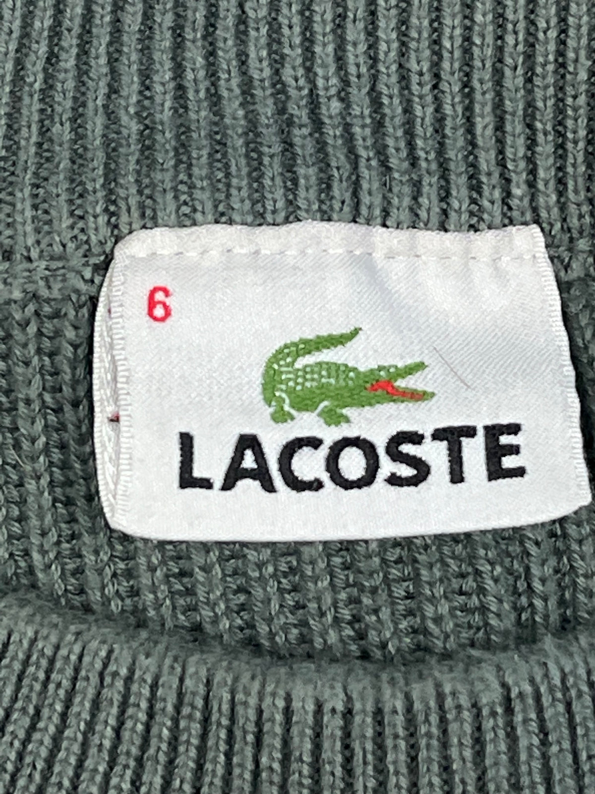 vintage Lacoste knittedsweater {XL}