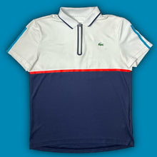 Load image into Gallery viewer, white Lacoste polo {M}
