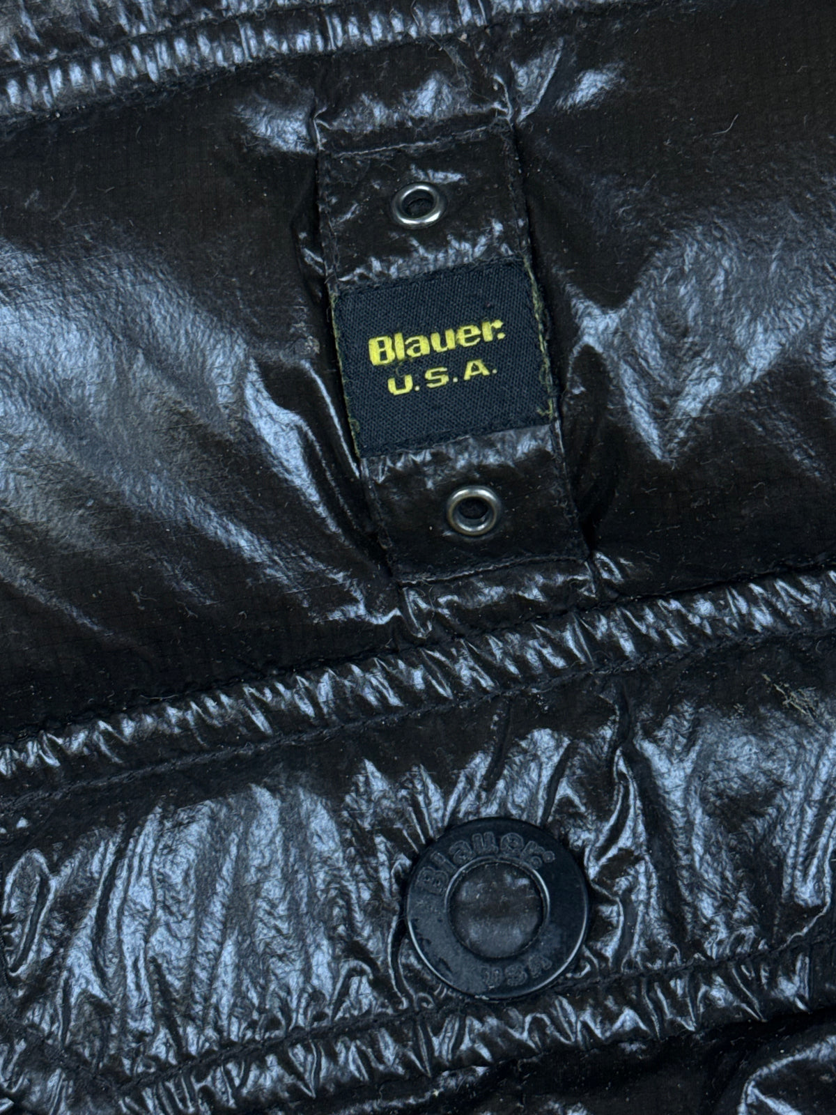 vintage brown Blauer winterjacket