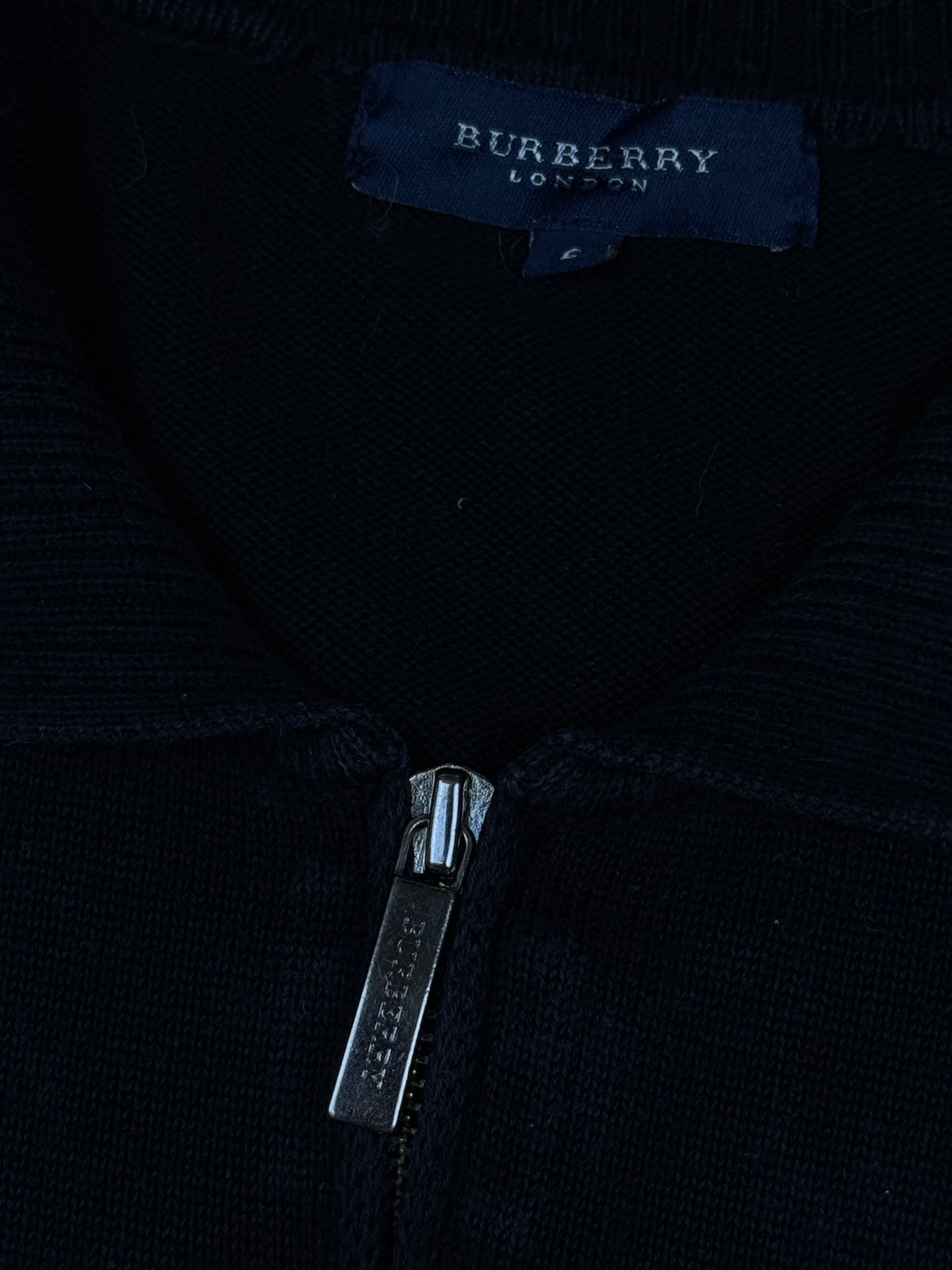 vintage Burberry sweatjacket {L}