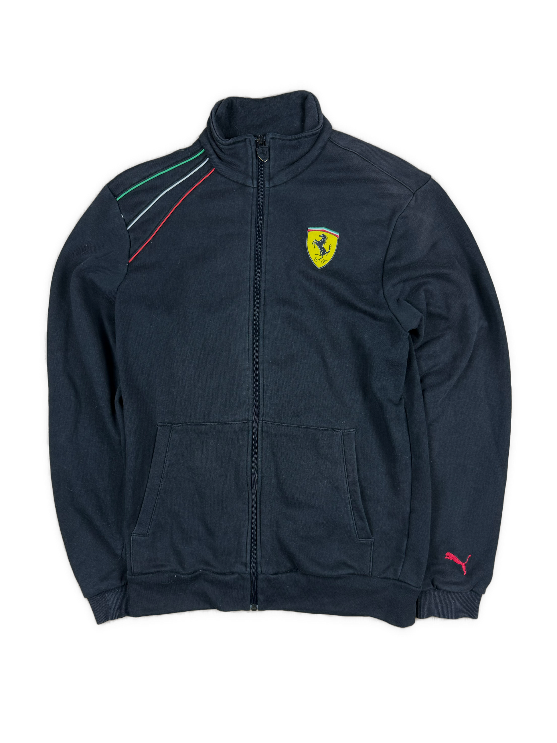 vintage Puma X Ferrari sweatjacket {S}