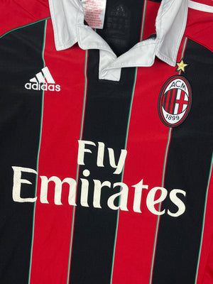 vintage Adidas Ac Milan 2012-2013 home jersey {XS}