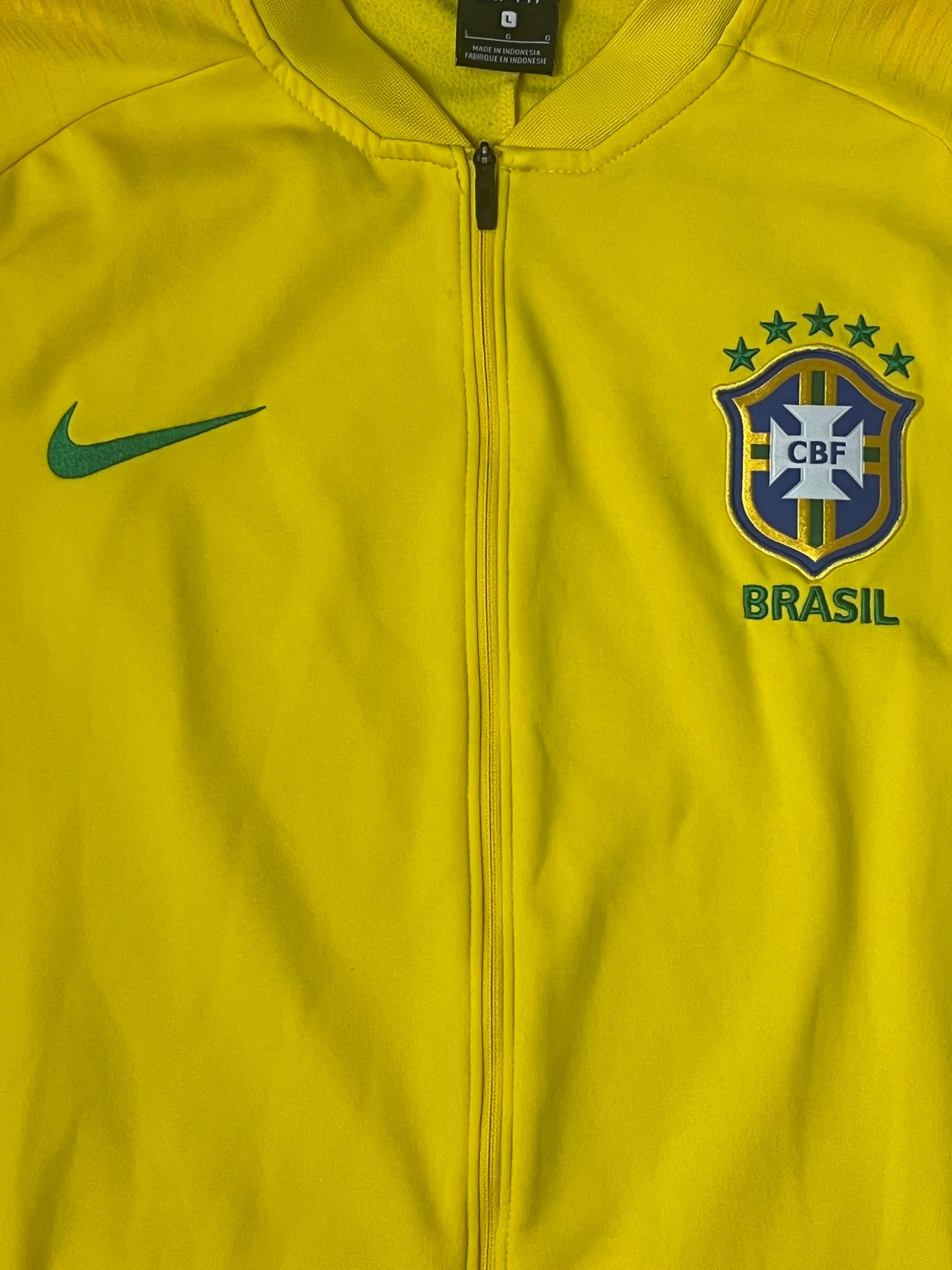 vintage Nike Brasil trackjacket {L}