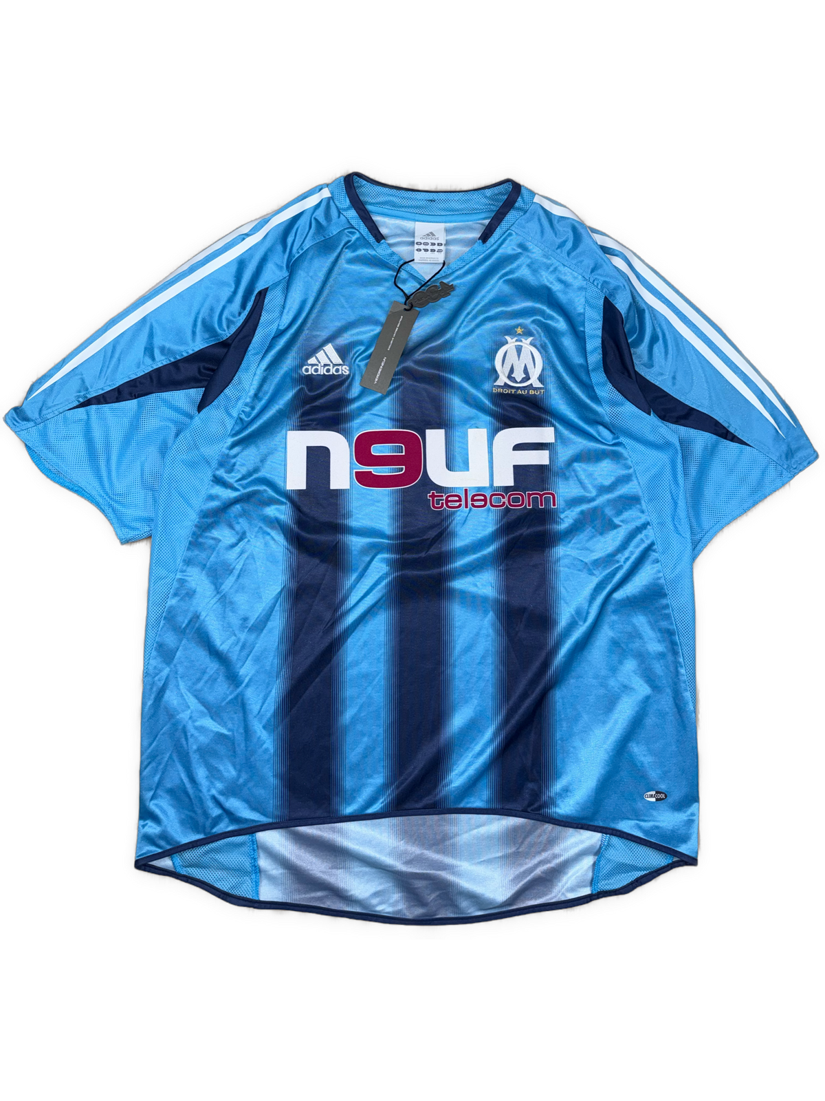vintage Adidas Olympique Marseille home jersey {XL}