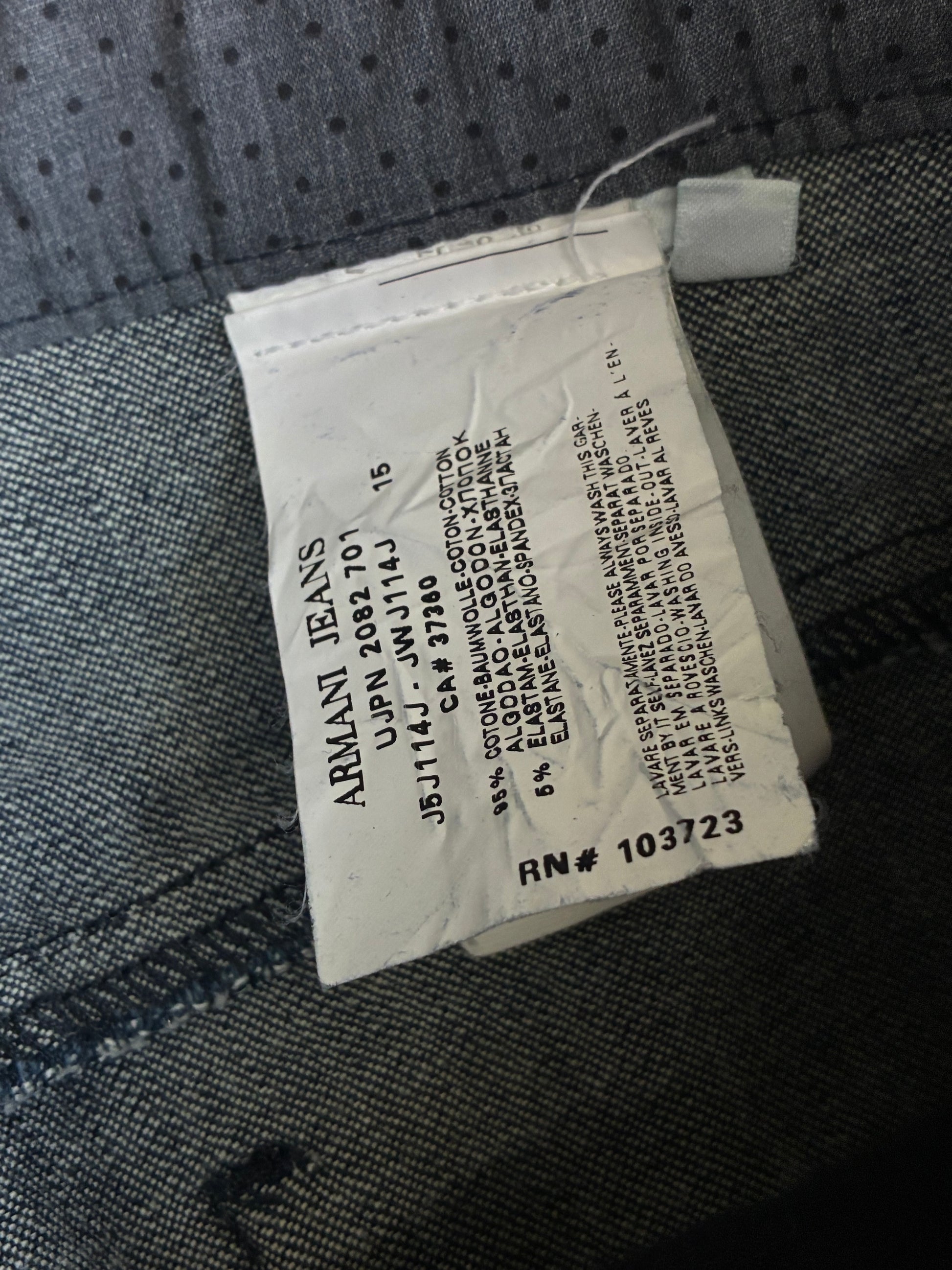 vintage Armani jeans {M}