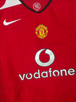 vintage Nike Manchester United 2004-2005 home jersey {S}