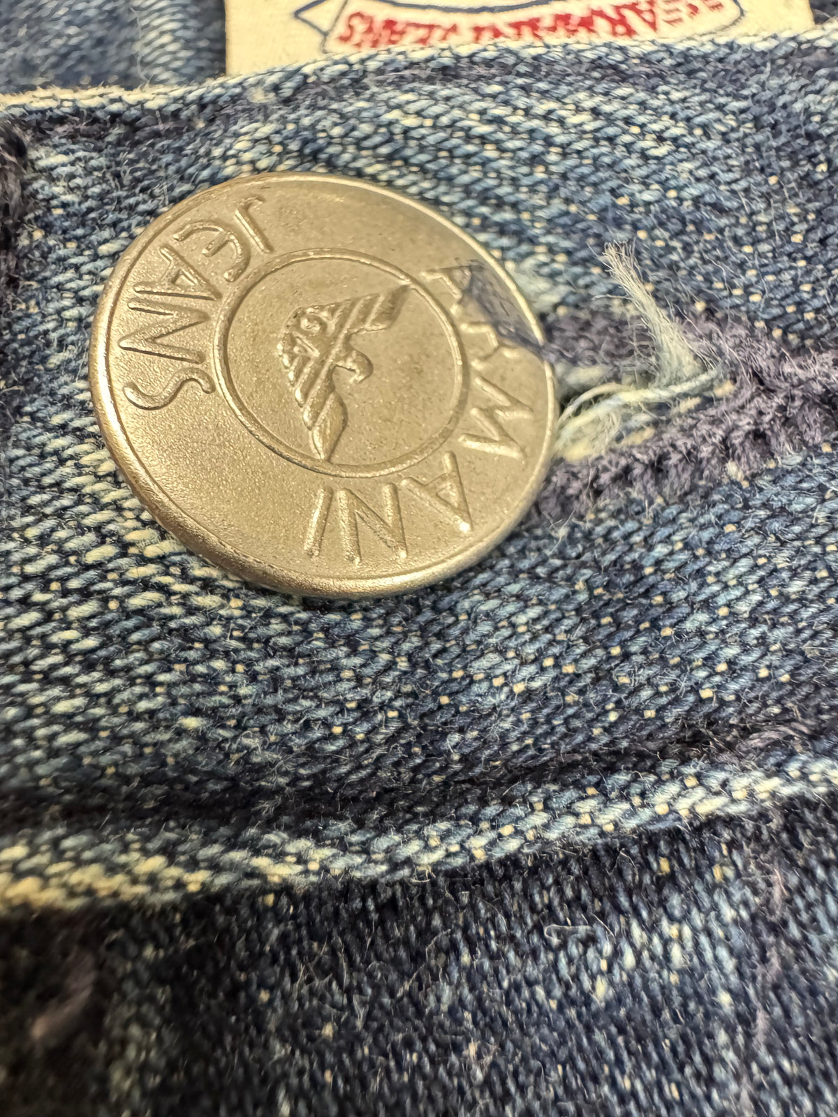 vintage Armani jeans {S}
