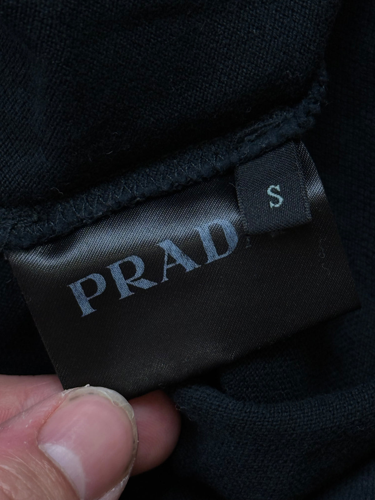 black Prada polo {S}