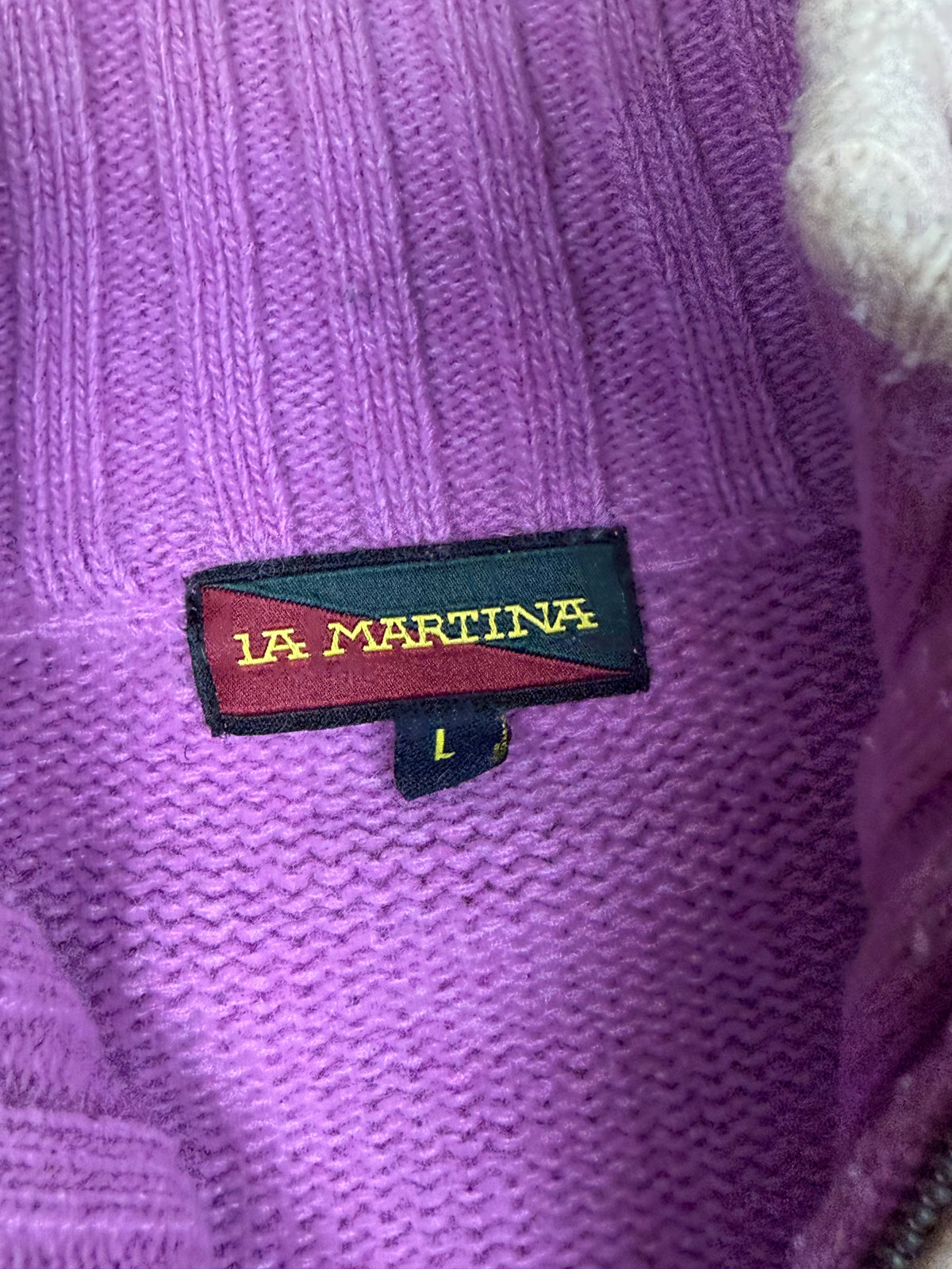 vintage La Martina sweatjacket {L}