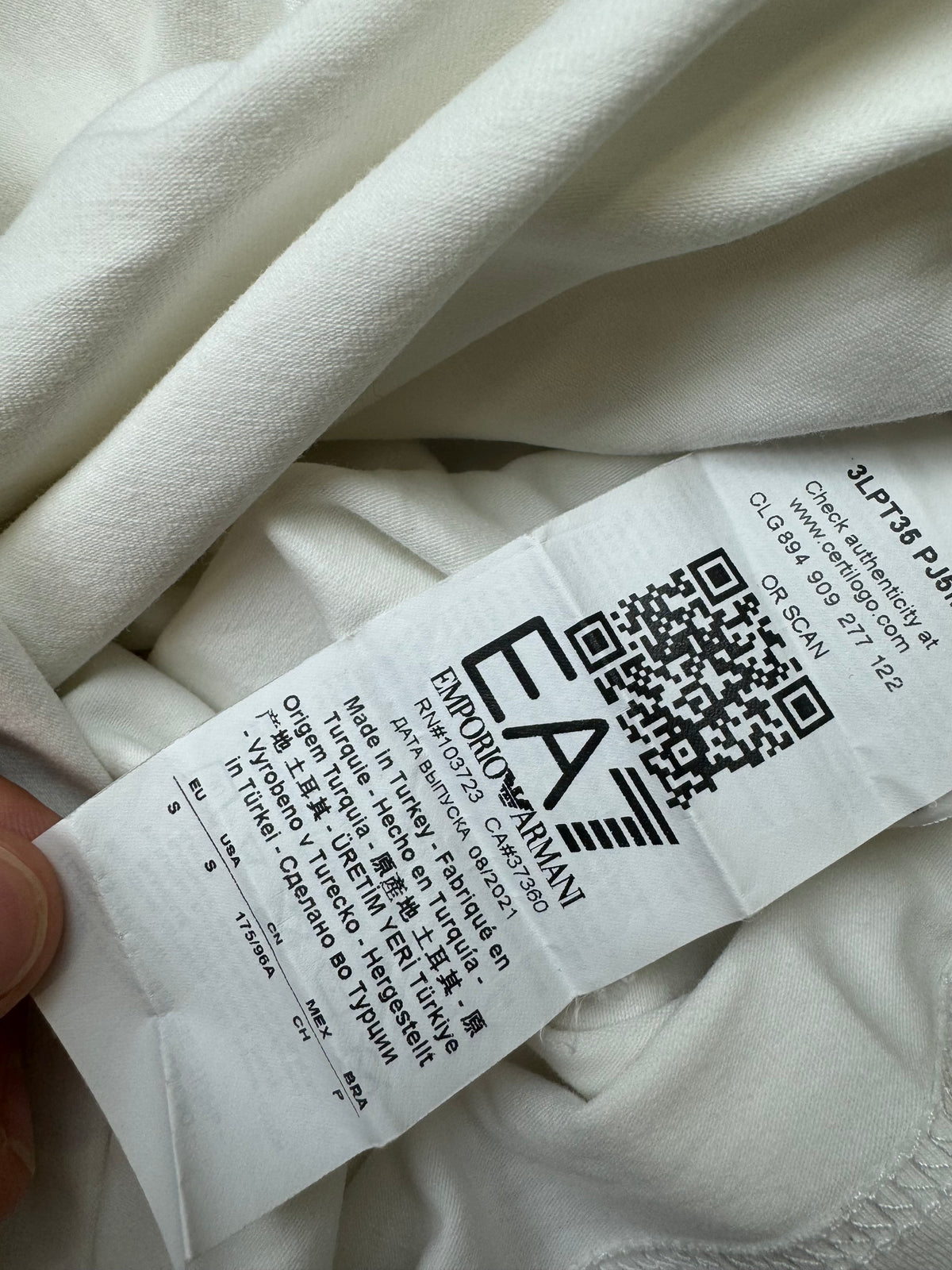 vintage Emporio Armani EA7 t-shirt {S}