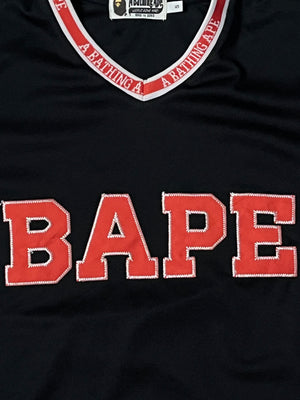 vintage BAPE a bathing ape jersey {S}