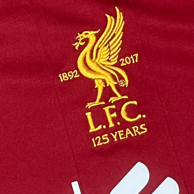 red New Balance Fc Liverpool 2017-2018 home jersey {M}