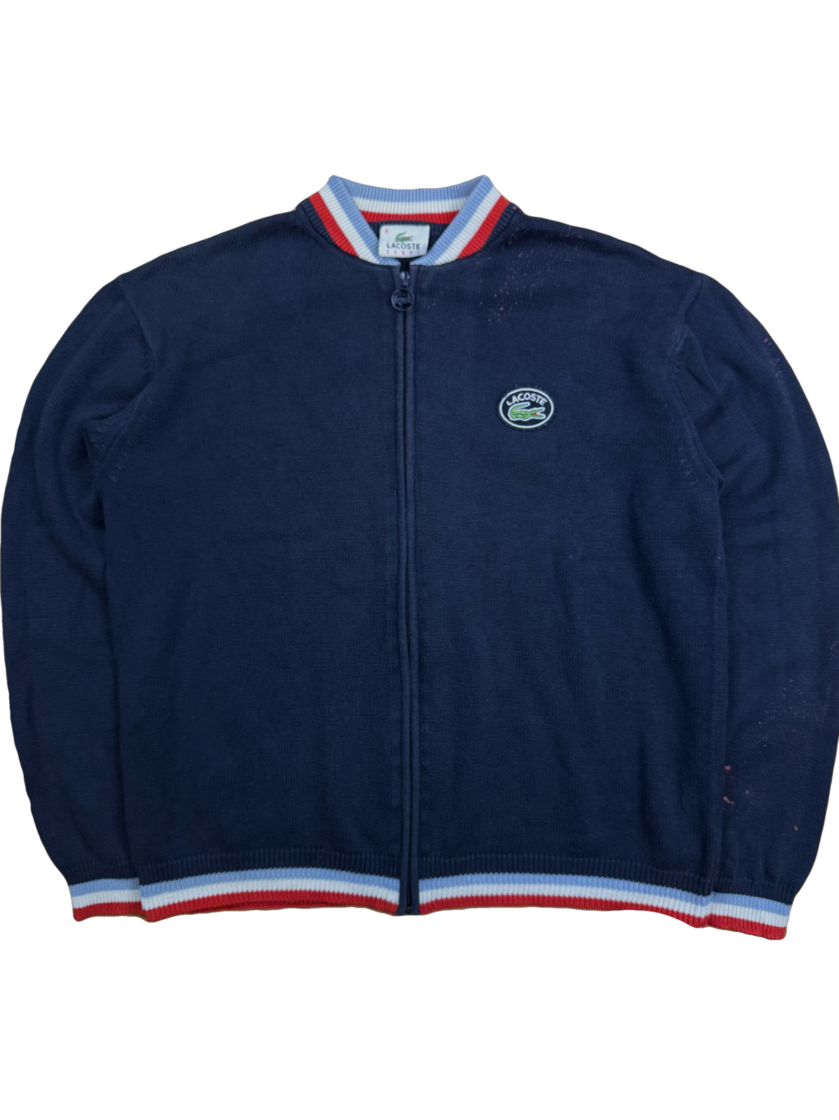 vintage Lacoste sweatjacket {S}