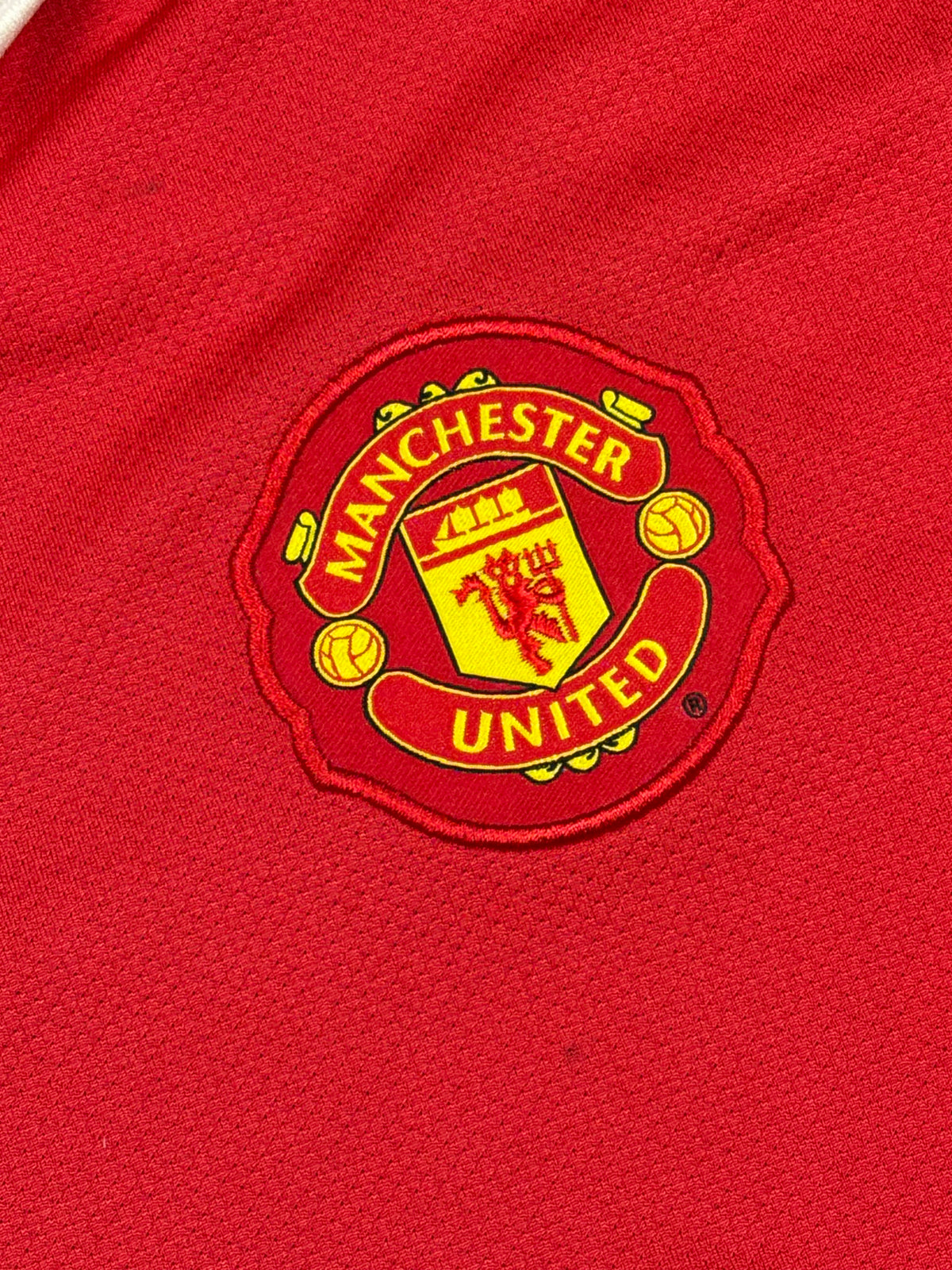 vintage Nike Manchester United home jersey {S}