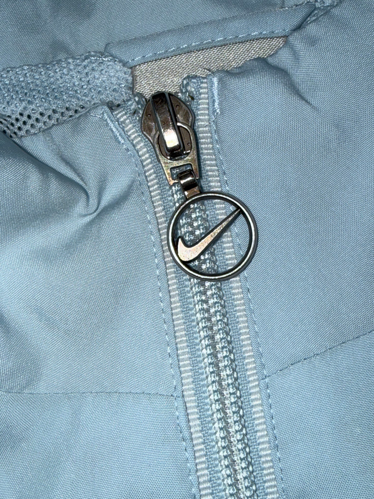 vintage babyblue Nike windbreaker {S}