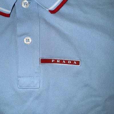 babyblue Prada polo {XL}