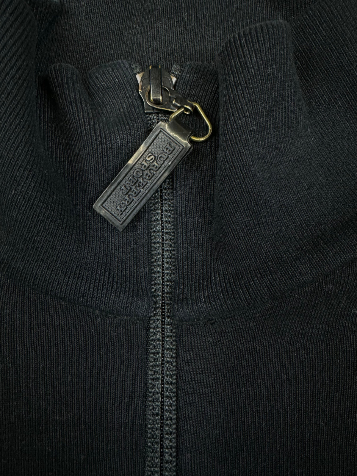 vintage Burberry Sport sweatjacket {L}
