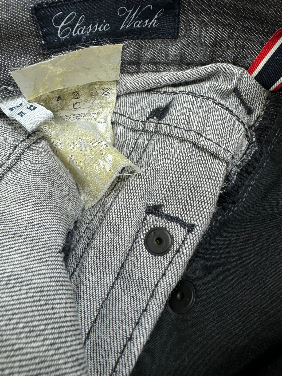 vintage Armani jeans {L}