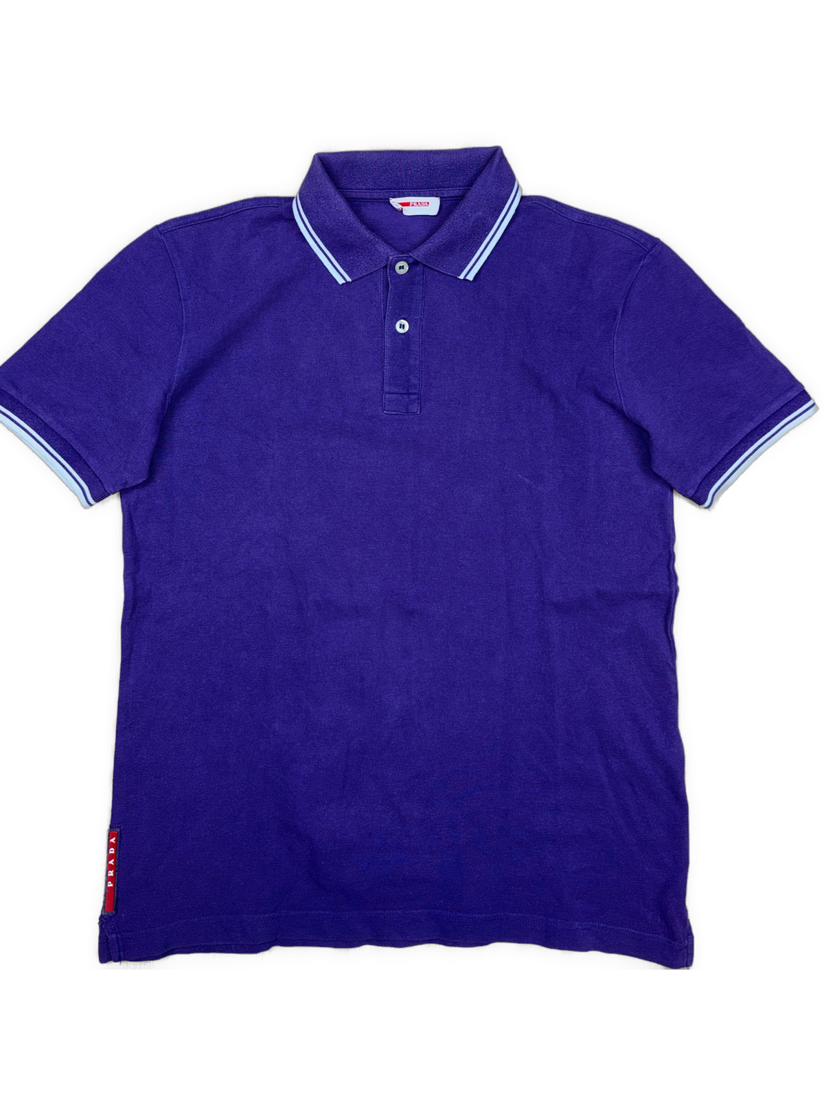 vintage purple Prada polo {M}