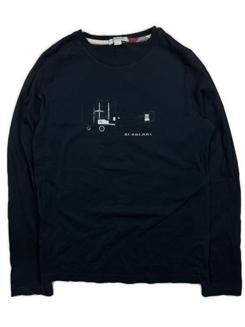 vintage Burberry longsleeve {XS}